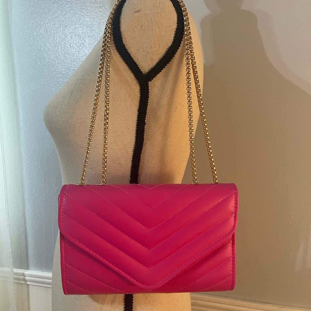Bright Pink Crossbody